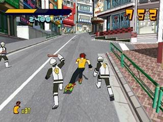 The sequel Jet Set Radio Future was released in 2002 for the XBox (and