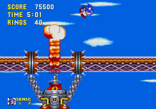 Flying Battery Zone - Robotnik