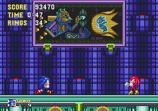 Hidden Palace Zone - Knuckles