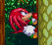 Knuckles Scaling Walls