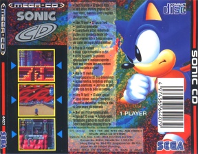 Sonic CD European Case