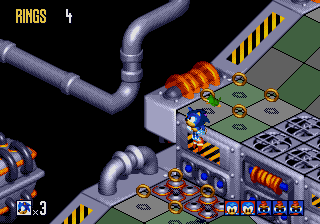 Gene Gadget Zone Act 2 (Mega Drive/Genesis)