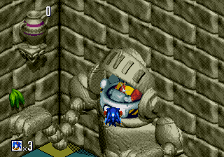 Rusty Ruin Zone Act 3 Robotnik (Mega Drive/Genesis)