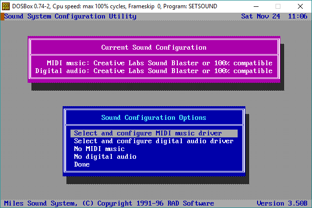 Extreme Assault with DOSBox