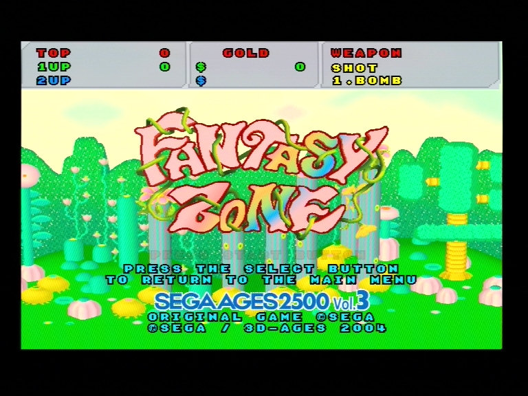 Fantasy Zone (SEGA AGES)