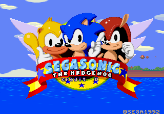 SegaSonic The Hedgehog