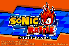 Sonic Battle