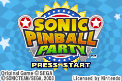 Sonic Pinball Party