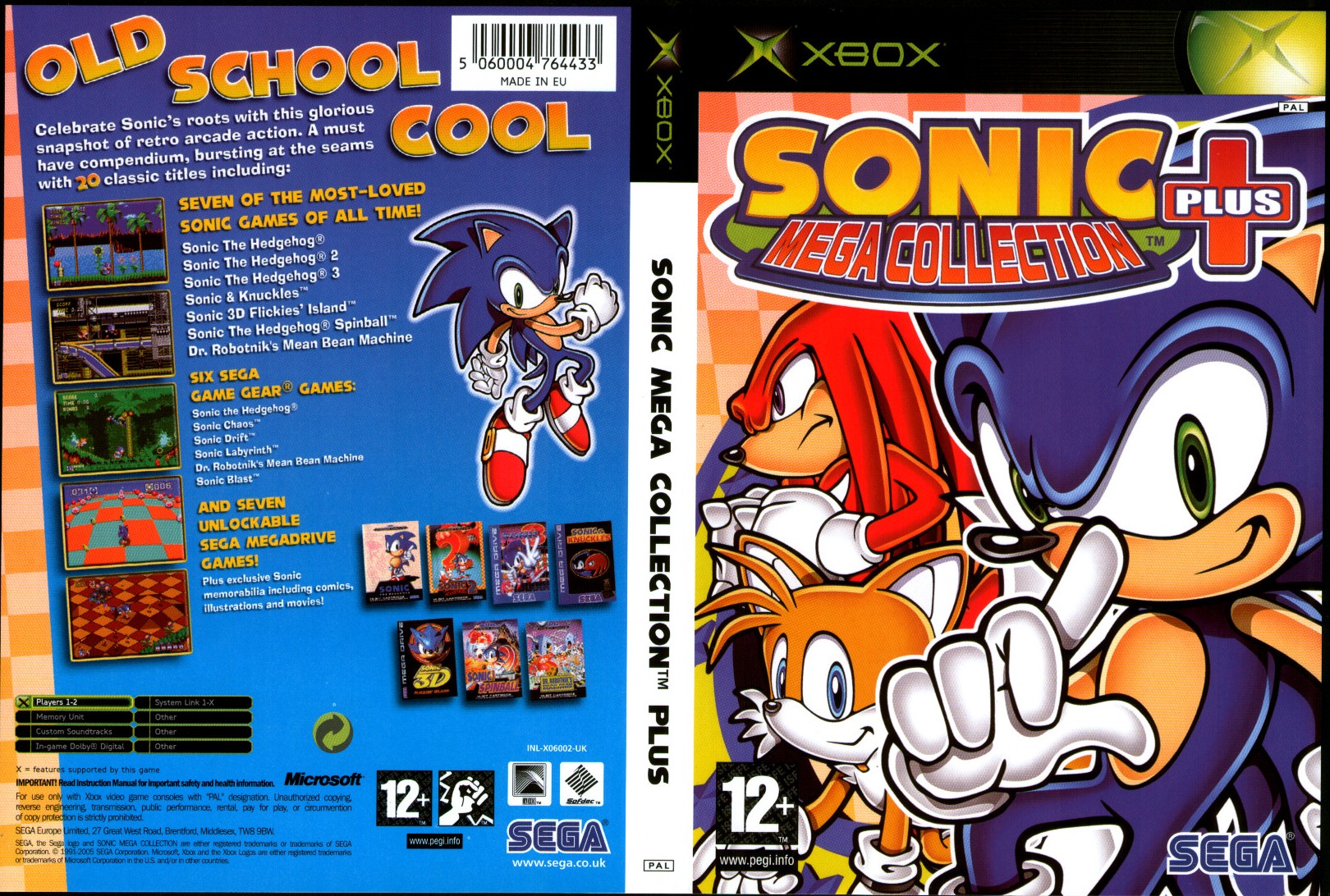 Overvloed Ananiver kanker Captain Williams =/\= | Sonic Mega Collection Plus | SEGA 2004/5 | Xbox,PC  and PS2