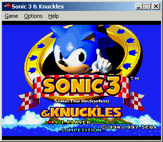 Sonic 3 & Knuckles PC version