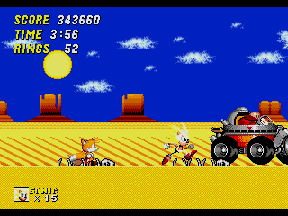 Dust Hill Zone Robotnik