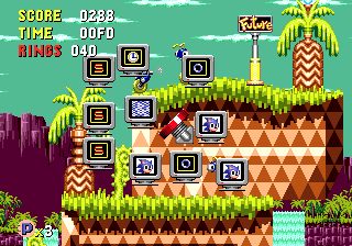 Sonic CD Debug Mode