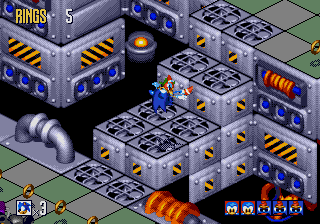 Gene Gadget Zone Act 1 (Mega Drive/Genesis)