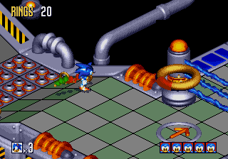 Gene Gadget Zone Act 1 (Mega Drive/Genesis)