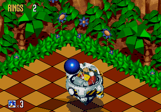 Green Grove Zone Act 3 Robotnik (Mega Drive/Genesis)