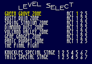 Level Select Cheat