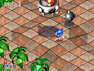 Green Grove Zone Act 3 Robotnik (Saturn)