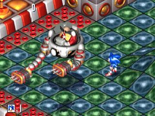 Spring Stadium Zone Act 3 Robotnik (Saturn)